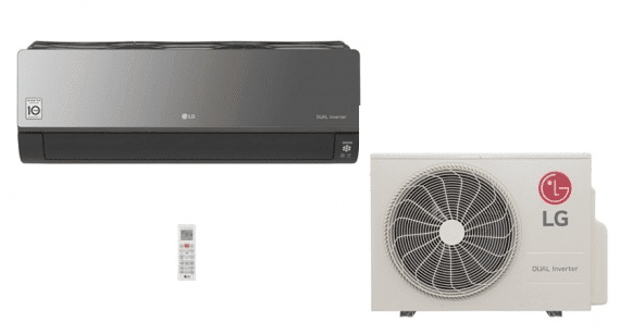 Ar Condicionado Split LG DUAL Inverter VOICE ARTCOOL Quente e Frio