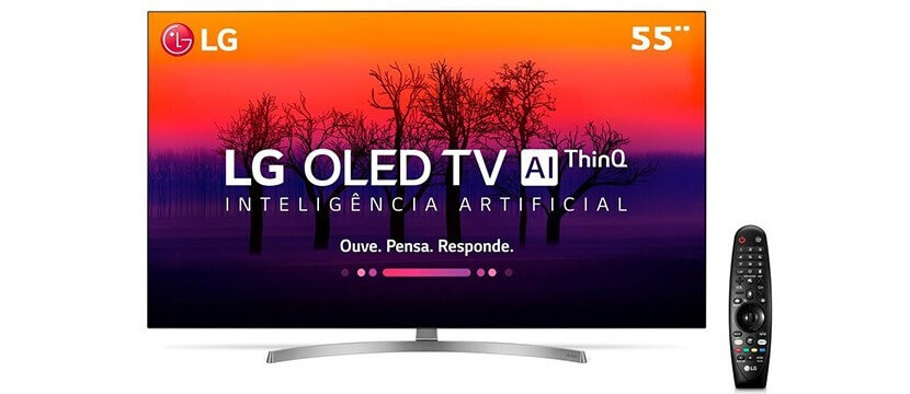 TV LG 55" OLEDC9 Preto