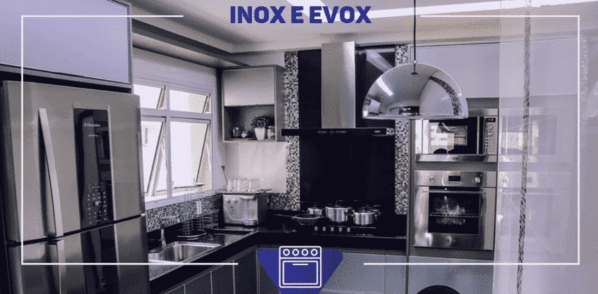 Cozinha de inox