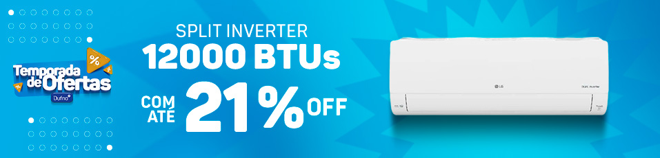 Ar Condicionado Split Inverter 12000 BTUs