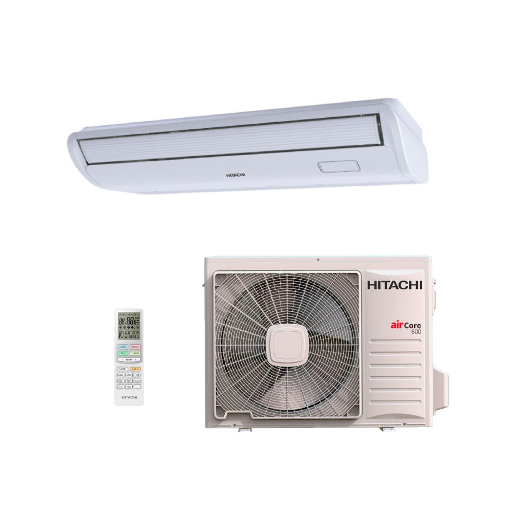 Ar Condicionado Split Piso Teto Inverter 36000 BTUs Hitachi Air Core 600 Quente/Frio SPC36B3IV - 220V