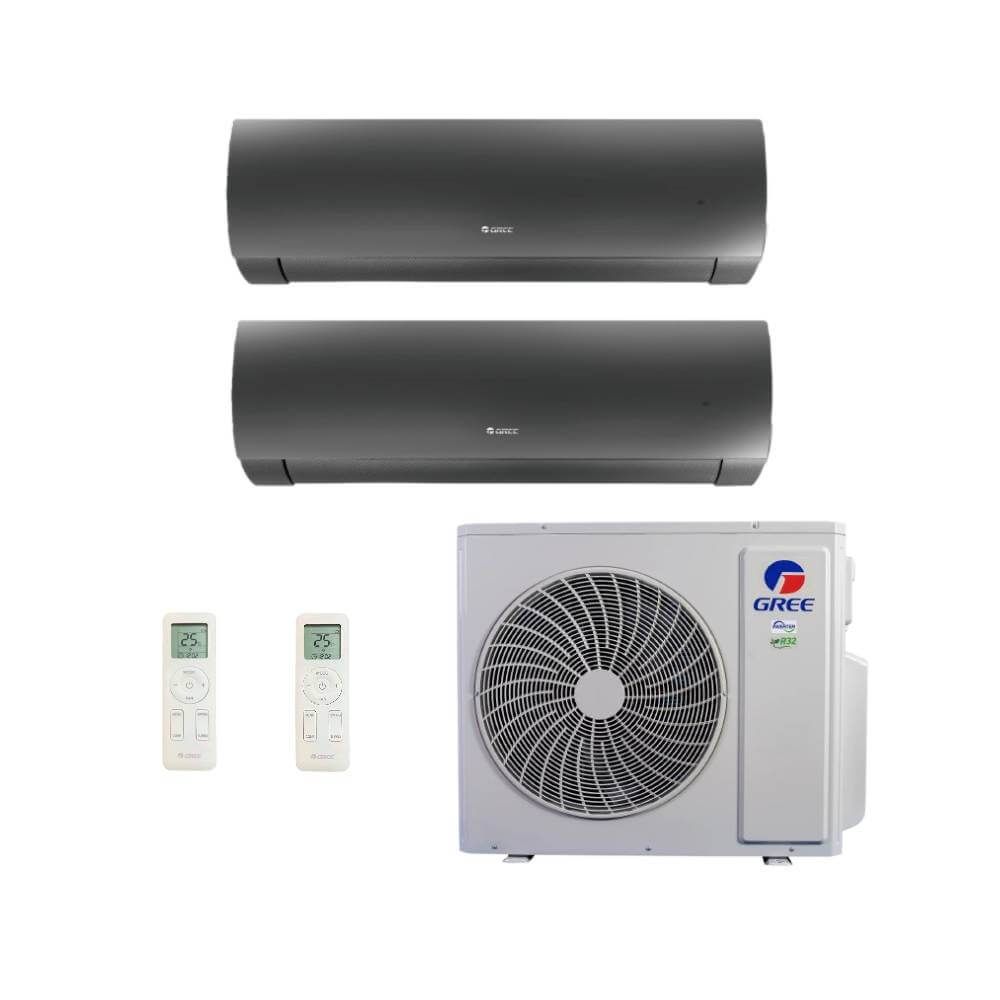 Ar Condicionado Multi Split Inverter 30000 BTUs Gree G-Max (18000+24000) Quente/Frio 3GWHD(30)ND6BO - 220V