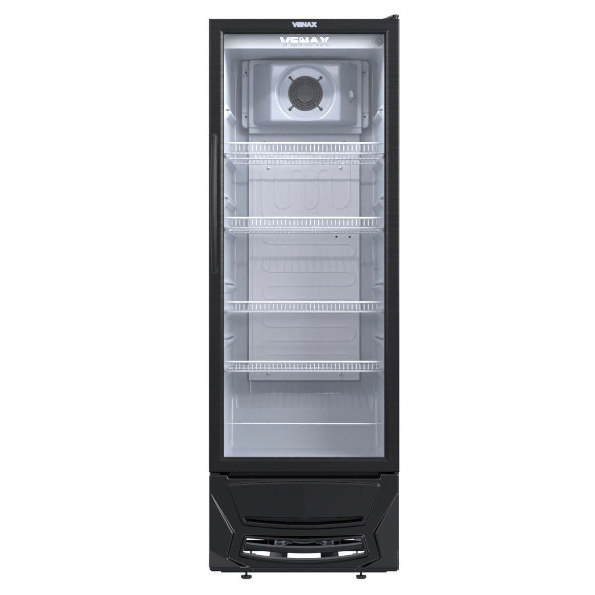 Expositor de Bebidas Venax 300 Litros Preto VV300 - 220V