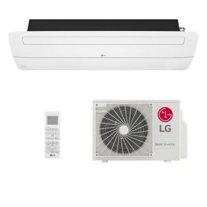 Ar Condicionado Split Cassete Inverter 1-Via LG 18000 BTUs Quente Frio AT W18GTLPO - 220V
