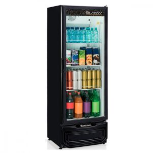 Expositor Refrigerado de Bebidas Gelopar 414 Litros Preto GPTU-40PR - 220V