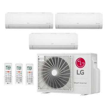 Ar Condicionado Multi Split Inverter 21000 BTUs LG (2x7000+9000) Quente/Frio Z3UW21GFB1.AWGZBR1 - 220V Ar Condicionado Multi Split Inverter 21000 BTUs LG (2x7000+9000) Quente/Frio Z3UW21GFB1.AWGZBR1 - 220V