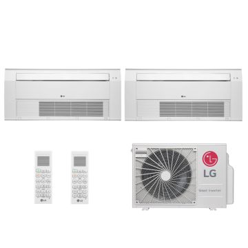 Ar Condicionado Multi Split Cassete 1 Via 18000 BTUs Inverter LG (9000 + 12000) Quente/Frio A2UW18GFAC.AWGZBRZ - 220V Ar Condicionado Multi Split Cassete 1 Via 18000 BTUs Inverter LG (9000 + 12000) Quente/Frio A2UW18GFAC.AWGZBRZ - 220V