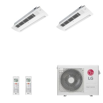 Ar Condicionado Multi Split Cassete 1 Via 24000 BTUs Inverter LG (2000 + 24000) Quente/Frio A3UW24GFA3.AWGZBRZ - 220V Ar Condicionado Multi Split Cassete 1 Via 24000 BTUs Inverter LG (2000 + 24000) Quente/Frio A3UW24GFA3.AWGZBRZ - 220V
