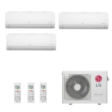 Ar Condicionado Multi Split Inverter 24000 BTUs LG Artcool (2x 7000 + 24000) Quente/Frio A3UW24GFA3.AWGZBRZ - 220V Ar Condicionado Multi Split Inverter 24000 BTUs LG Artcool (2x 7000 + 24000) Quente/Frio A3UW24GFA3.AWGZBRZ - 220V