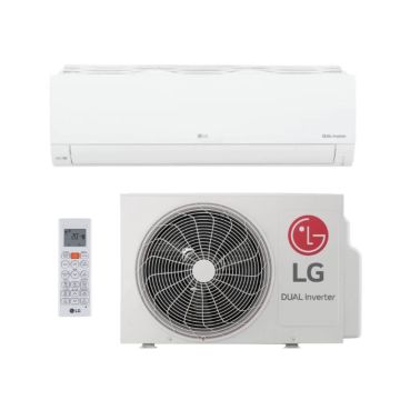 Ar Condicionado Split 18000 BTUs LG Dual Inverter Compact + IA Frio S3NQ18KLQAC.EB2GAM1 - 220V