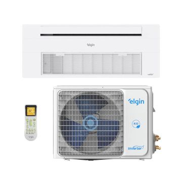 Ar Condicionado Split Cassete 1 Via 18000 BTUs Inverter Elgin On Air Quente/Frio 45KOQI18C2WA  - 220V