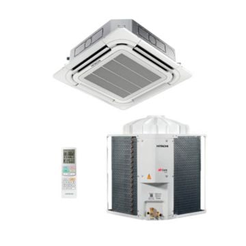 Ar Condicionado Split Cassete 4 Vias Hitachi Air Core 500 55000 BTUs Frio - 380V Trifásico