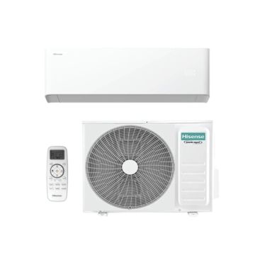 Ar Condicionado Split Inverter 24000 BTUs Hisense Hi-Efficiency Frio AS-24TW2RBWHB01E - 220V