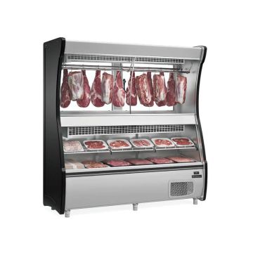 Balcão Açougue Triplex 210cm Gelopar GEVD-210 PR Preto - 220V Balcão Açougue Triplex 210cm Gelopar GEVD-210 PR Preto - 220V