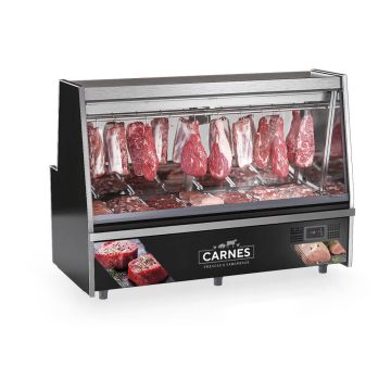 Balcão de Açougue com Depósito Refrigerado Gelopar Standart GATS-200D PR - 220V