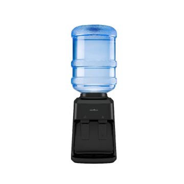 Bebedouro de Mesa Galão 20L Britania Aquaplus 2 Torneiras BBE12P Preto - Bivolt Bebedouro de Mesa Galão 20L Britania Aquaplus 2 Torneiras BBE12P Preto - Bivolt
