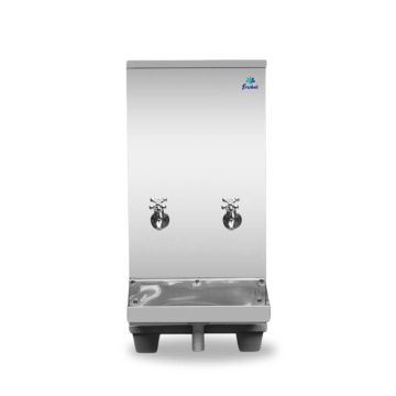 Bebedouro Industrial de Mesa Frisbel 25 Litros 2 Torneiras Geladas Inox - 110V