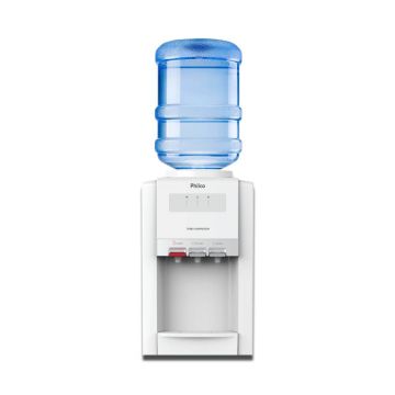 Bebedouro Mesa Galão 20L Philco Água Gelada, Natural e Quente com Compressor PBE07CBQF Branco - 127V Bebedouro Mesa Galão 20L Philco Água Gelada, Natural e Quente com Compressor PBE07CBQF Branco - 127V