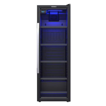 Cervejeira Venax Blue Light 209 Litros Preto - 110V