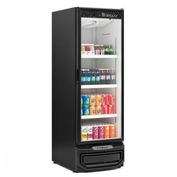 Expositor Refrigerado de Bebidas Gelopar 578 Litros Preto GRV-57 PR - 220V