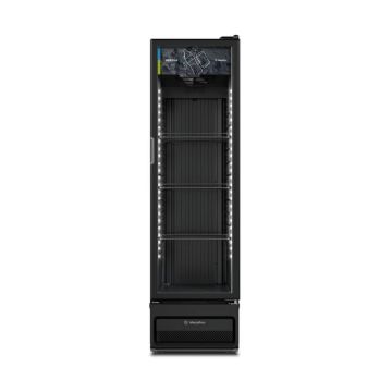 Expositor Refrigerado de Bebidas Metalfrio 343 Litros VB28BH All Black - 127V Expositor Refrigerado de Bebidas Metalfrio 343 Litros VB28BH All Black - 127V