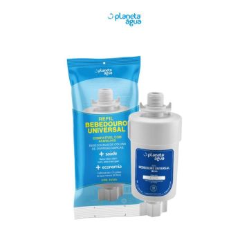 Refil Bebedouro Universal Planeta Água 1012A