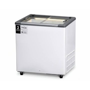 Freezer Horizontal Fricon 2 Tampas 216 Litros HCEB216V Branco Led - 220V