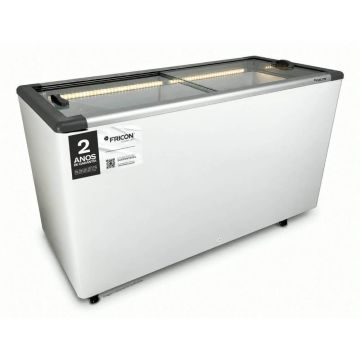 Freezer Horizontal Fricon 2 Tampas 550 Litros HCEB550V Branco Led - 220V Freezer Horizontal Fricon 2 Tampas 550 Litros HCEB550V Branco Led - 220V