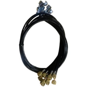 Mangueira Pressostato Capilar com Conector 1/4 SAE Vulkan Reto/Curvo 100cm Mangueira Pressostato Capilar com Conector 1/4 SAE Vulkan Reto/Curvo 100cm