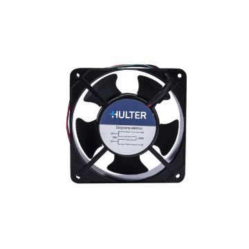 Micro Ventilador Hulter 120 X 38 com Bucha - Bivolt Micro Ventilador Hulter 120 X 38 com Bucha - Bivolt