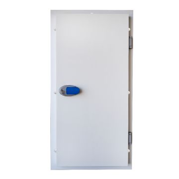 Porta Giratória Para Câmara Fria de Congelados Hulter 200X100cm com 3 Batentes e Abertura Para a Esquerda