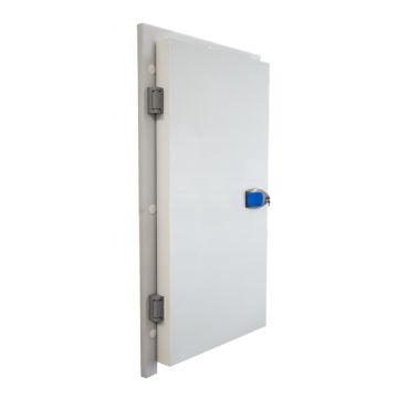 Porta Giratória Para Câmara Fria de Congelados Hulter 180X80cm com 3 Batentes e Abertura Para a Direita