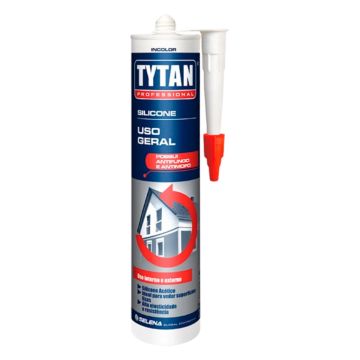 Silicone Acético Tytan Branco 280gr Silicone Acético Tytan Branco 280gr