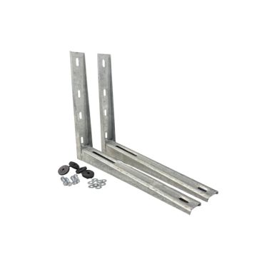 Suporte Split 400X300 7000 A 12000 1,2MM 60KG Galvanizado Hulter HT1S40008P