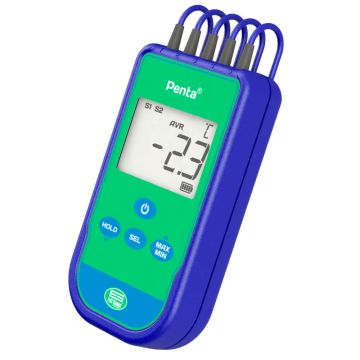 Termômetro Digital Portátil 5 Sensores Full Gauge Penta