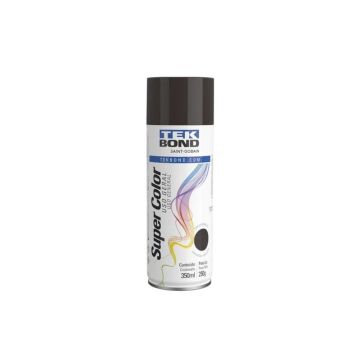 Tinta Spray Preto Brilhante Uso Geral 350ml/250g Tekbond