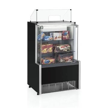 Vitrine Neutra Caixa Gelopar Aurora 74 cm MPXA-075R Preta