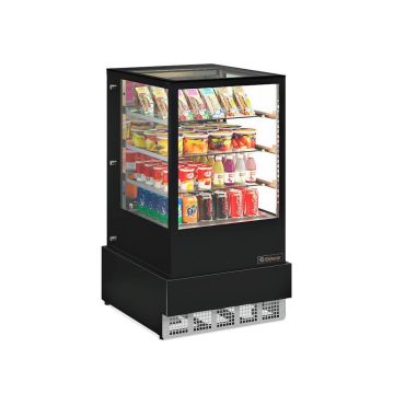 Vitrine Refrigerada Dupla Função Gelopar Conveniência GGER-070 PR Preto - 220V