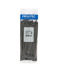 Abraçadeira Nylon Frontec 300 X 3,7mm com 100 Peças Preta