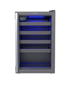 Adega Venax Piubella 24 Garrafas Cinza - 110V