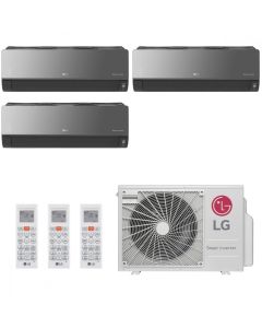 Ar Condicionado Multi Split LG ARTCOOL 30000 BTUs (2x 9000 + 1x 12000) Quente/Frio A4UW30GFA2 - 220V