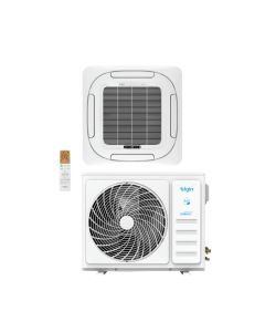 Ar Condicionado Split Cassete 4 Vias 24000 BTUs Inverter Elgin Wifi Frio 45KXFI24C2WA - 200V