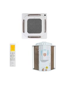 Ar Condicionado Split Cassete 4 Vias Inverter 24000 BTUs Midea Frio 40KVQF24M5 - 220V