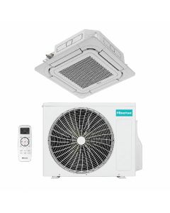 Ar Condicionado Split Cassete 4 Vias Inverter 24000 BTUs Hisense Wifi Frio AUC-24TR2RJC3E - 220V