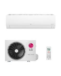 Ar Condicionado Split Inverter Hi Wall LG Dual Compact 9000 BTUs Frio S3NQ09AAQAL.EB2GAMZ - 220V