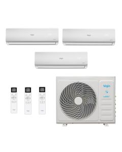 Ar Condicionado Tri Split 27000 BTUs Elgin Total Plus (3x 12000) Quente/Frio MTQE27C2CB - 220V