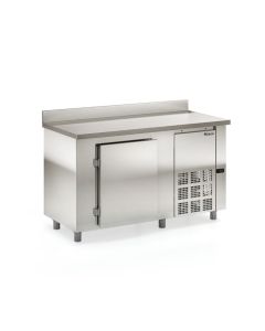 Balc&atilde;o Refrigerado de Encosto Sem Cuba 150cm Inox Gelopar GBFE-150 - 220V
