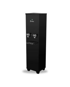 Bebedouro Industrial Coluna Frisbel 25 Litros 2 Torneiras Geladas Black - 110V