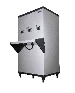 Bebedouro Industrial de Coluna Knox 100 Litros 3 Torneiras Geladas Inox - 110V