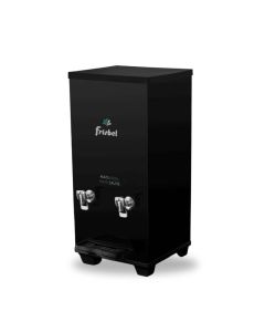 Bebedouro Industrial de Mesa Frisbel 25 Litros 2 Torneiras Geladas Black - 220V